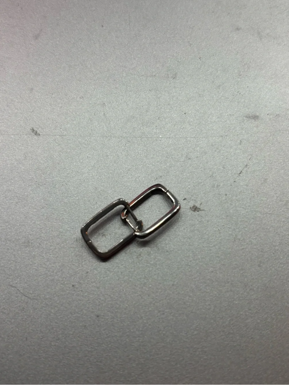 Men’s Silver Hoop Earrings - Silver